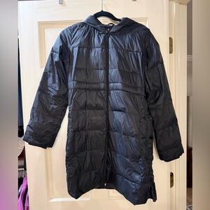 GAP Black Maternity Puffer Jacket